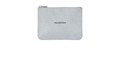 Balenciaga Glitter Pouch, front view